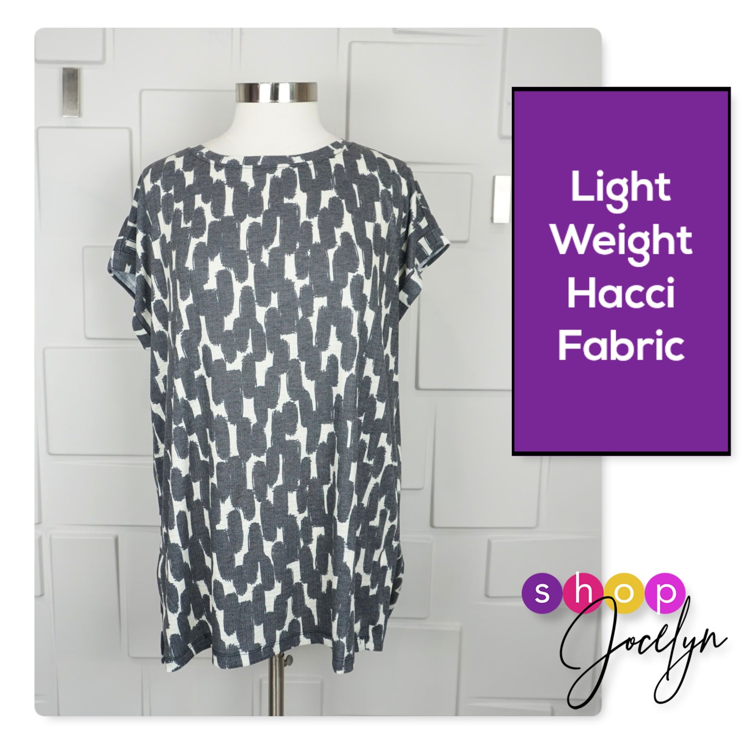 Leah Drop Shoulder Cuff Tunic