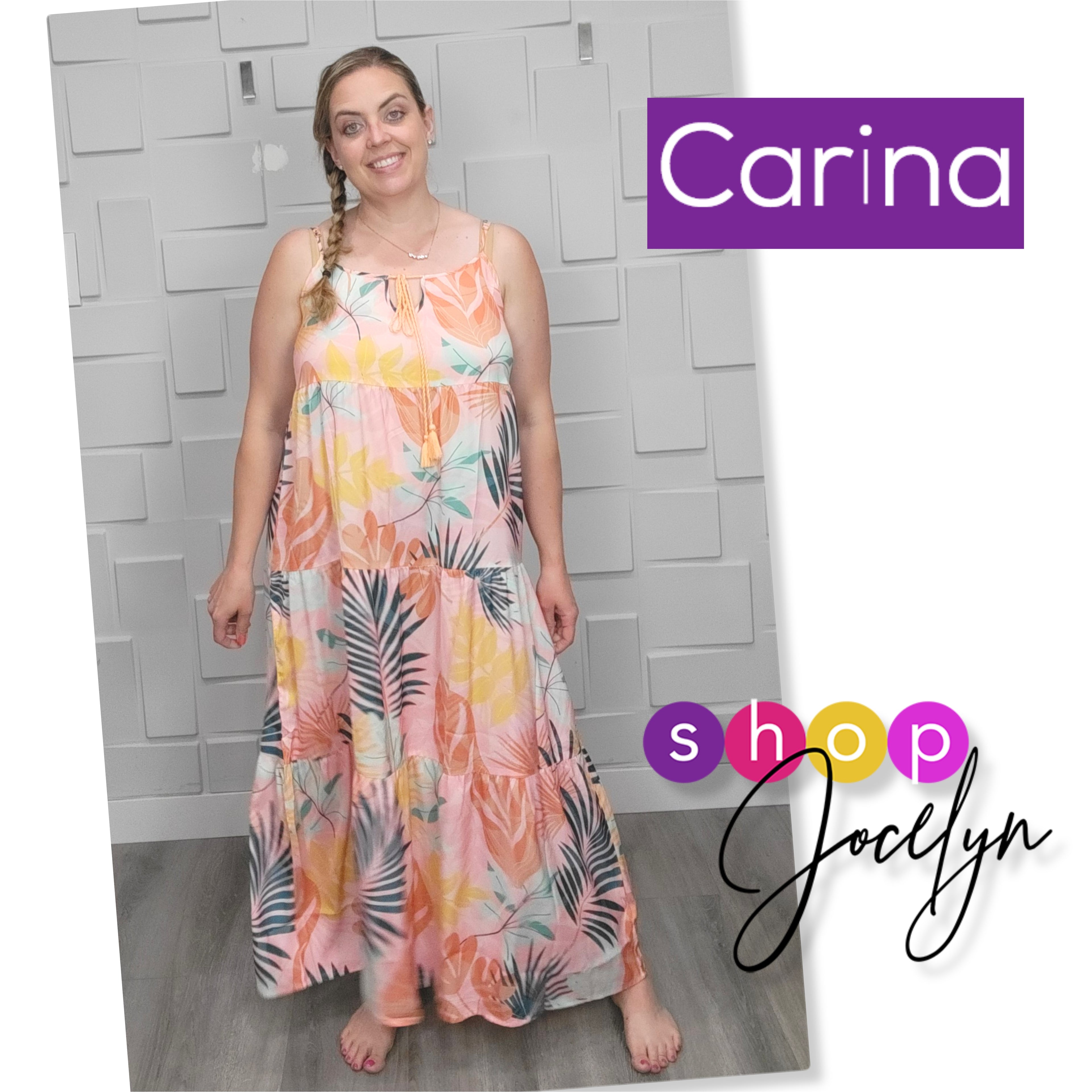 Carina Tiered Maxi Dress