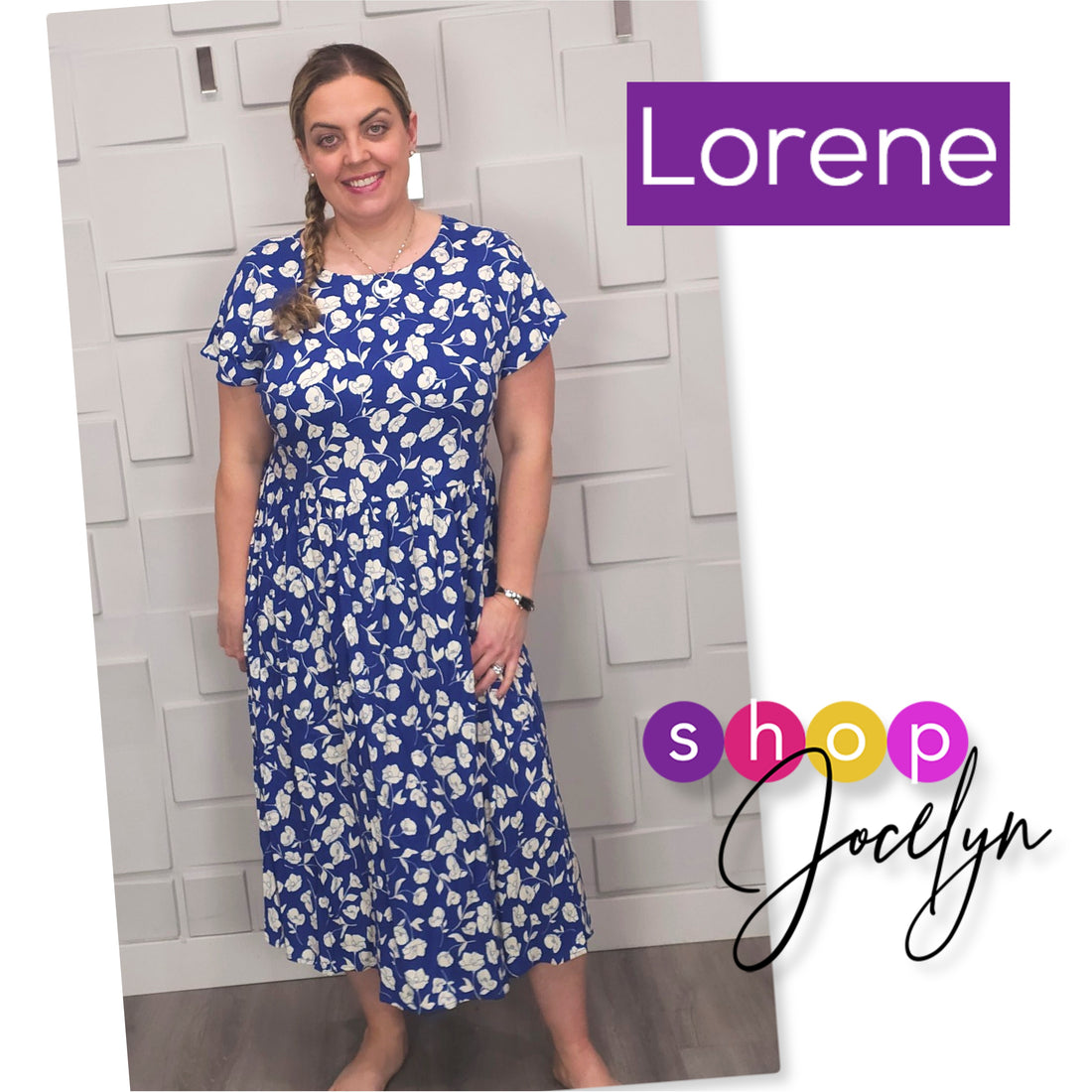 Lorene Dolman Midi Dress