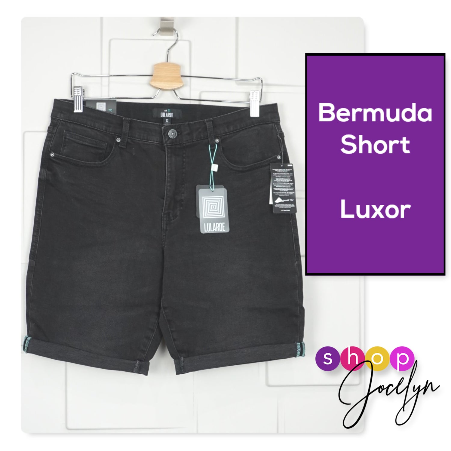 LLR Denim Shorts - Bermuda Cut