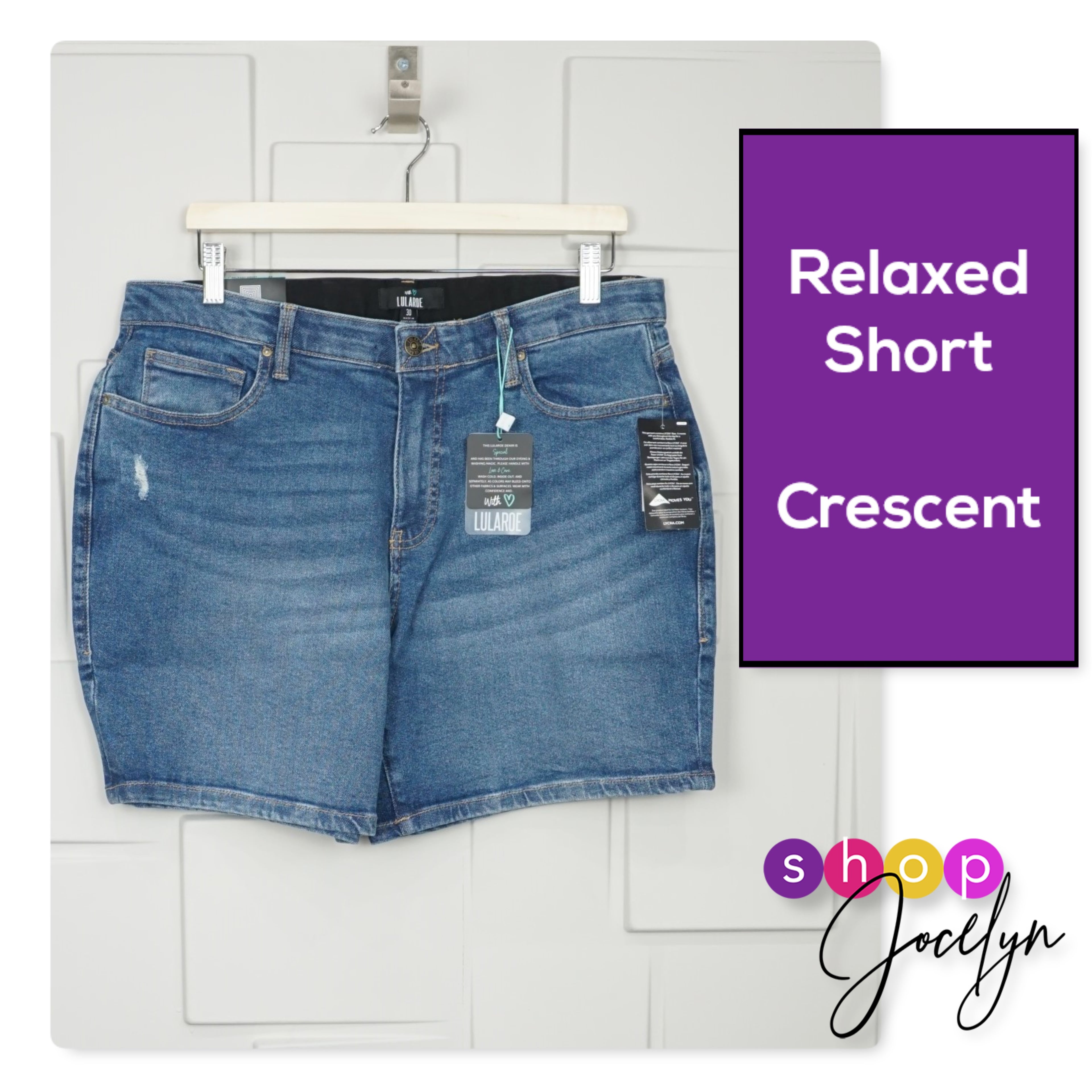 LLR Denim Shorts - Relaxed Cut