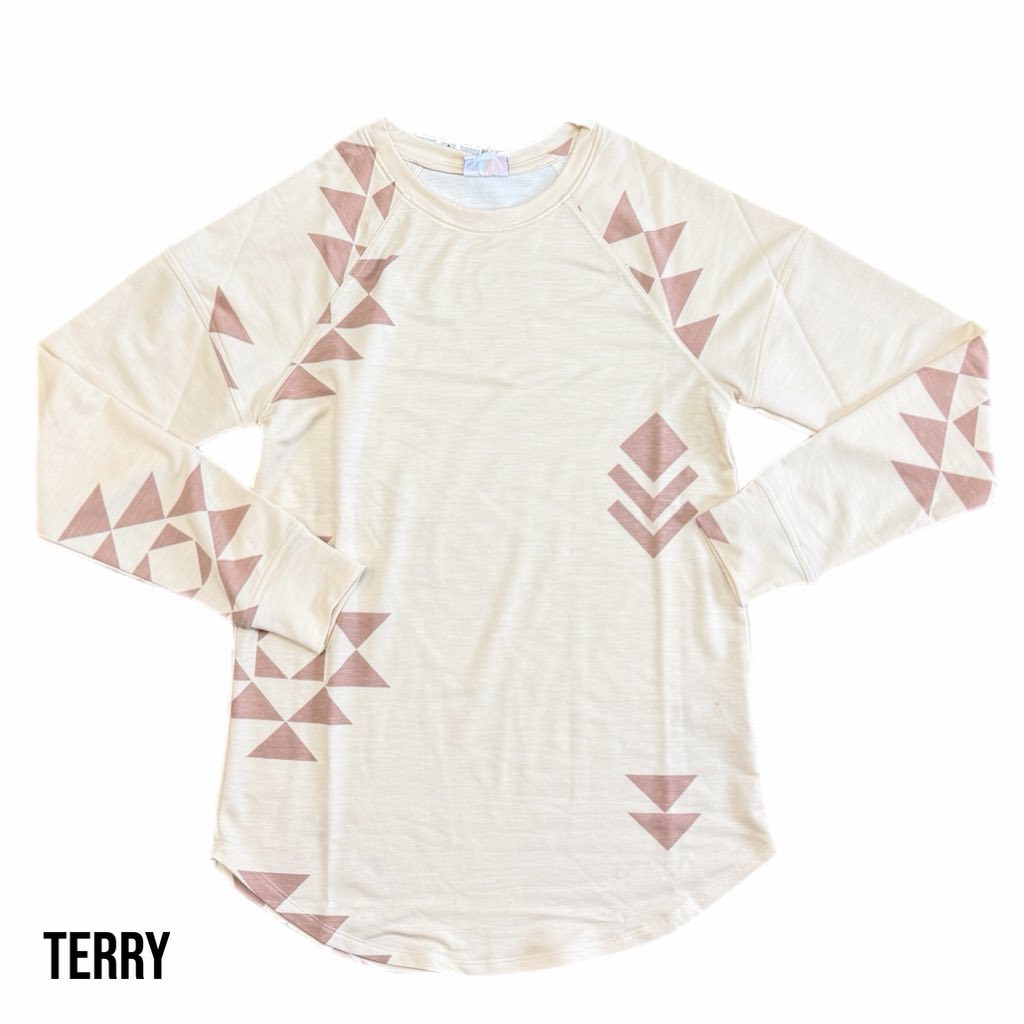 Erin Unisex Raglan Sleeve Top