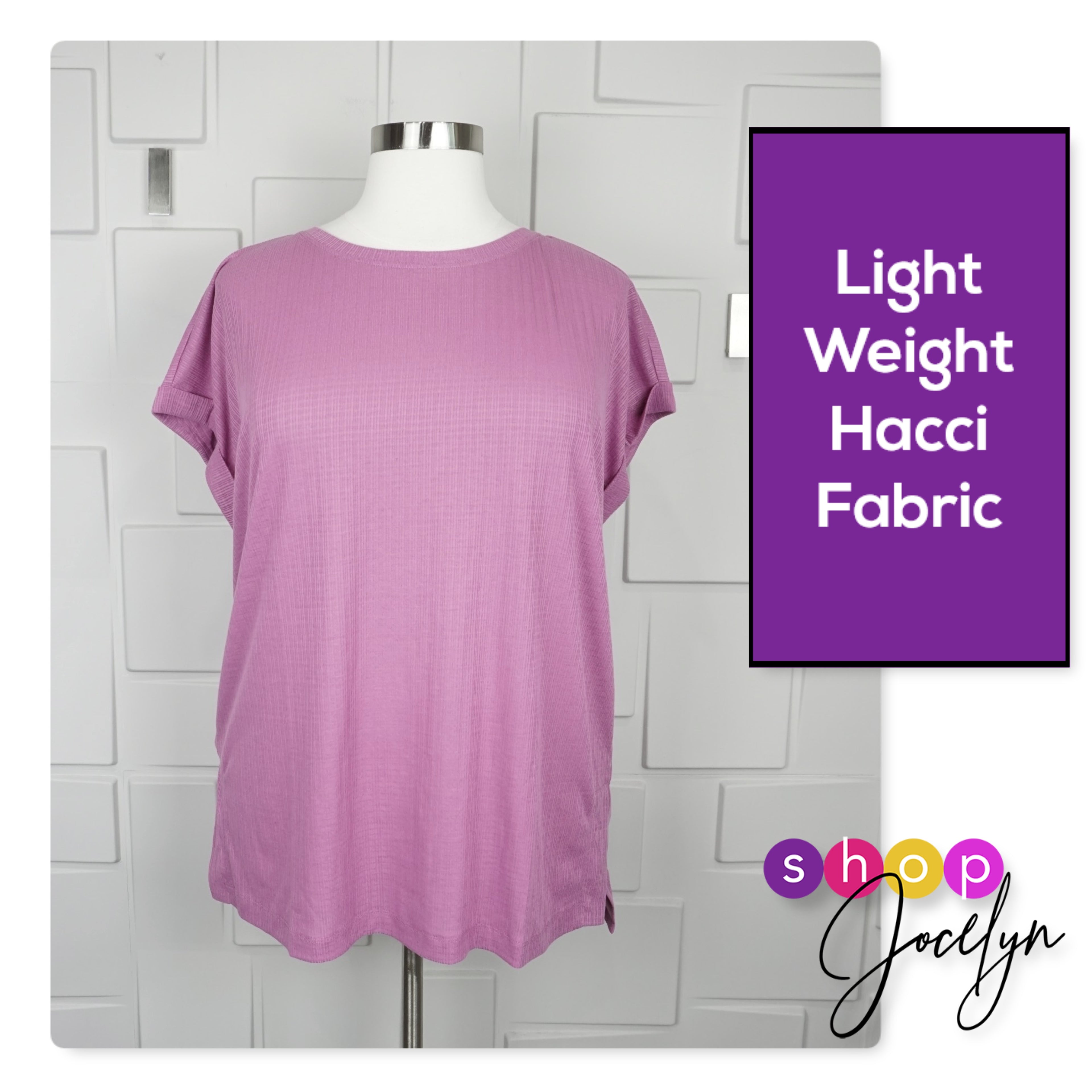 Leah Drop Shoulder Cuff Tunic