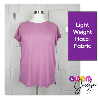 Leah Drop Shoulder Cuff Tunic