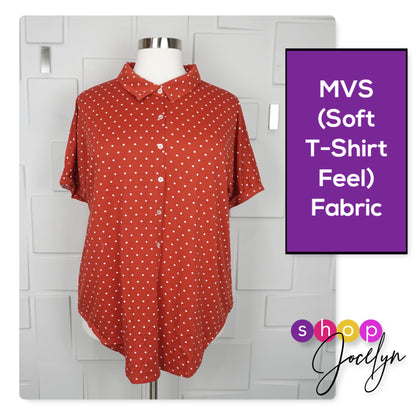 Charlie Button Up Top