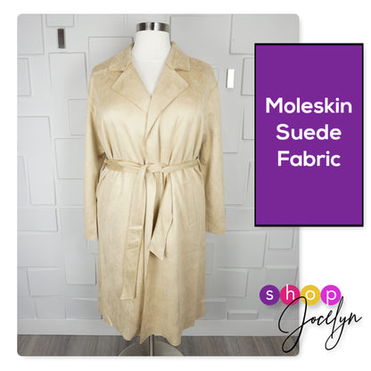 LUXE Liliane Moleskin Coat