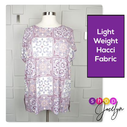 Leah Drop Shoulder Cuff Tunic