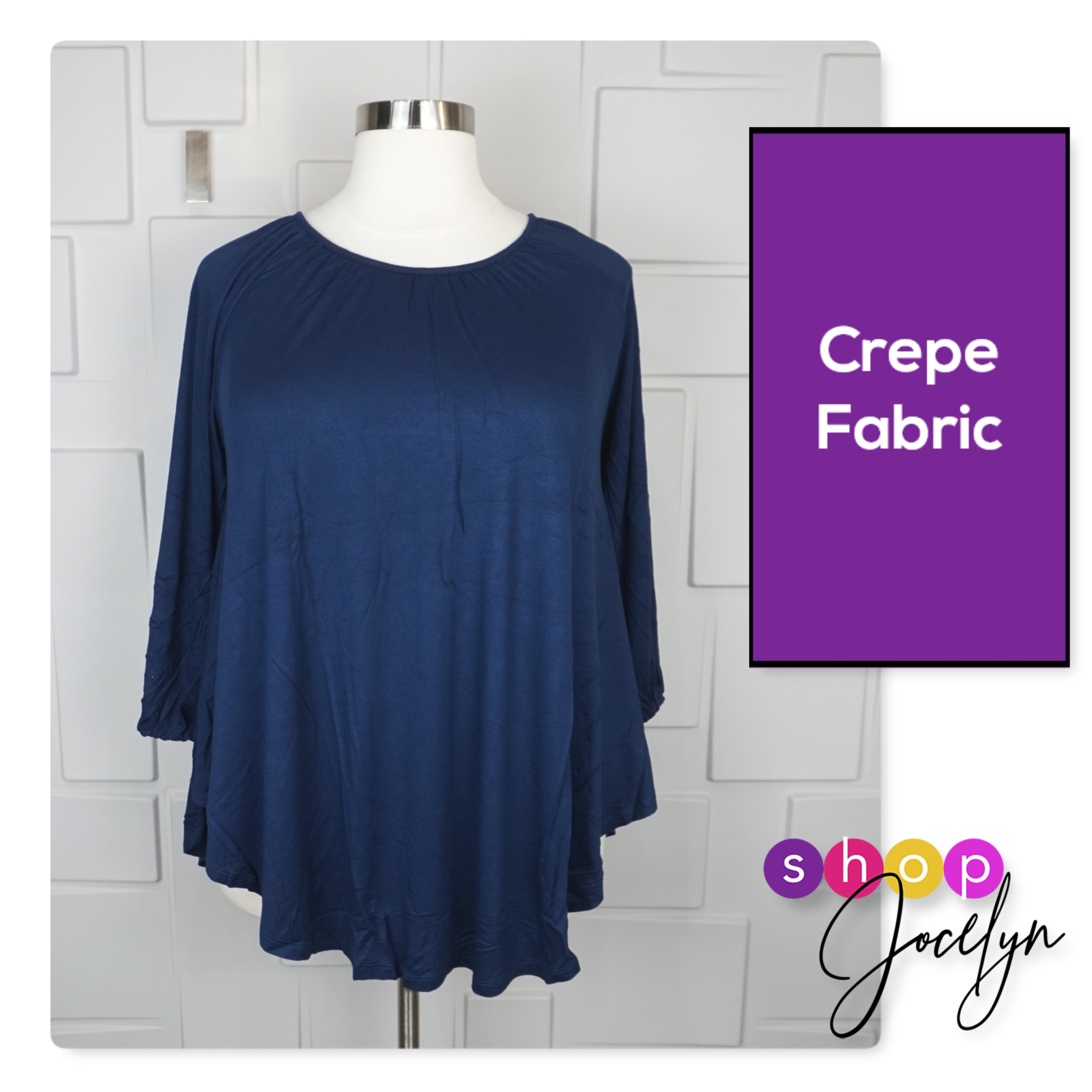 Joani 3/4 Raglan Sleeve Top