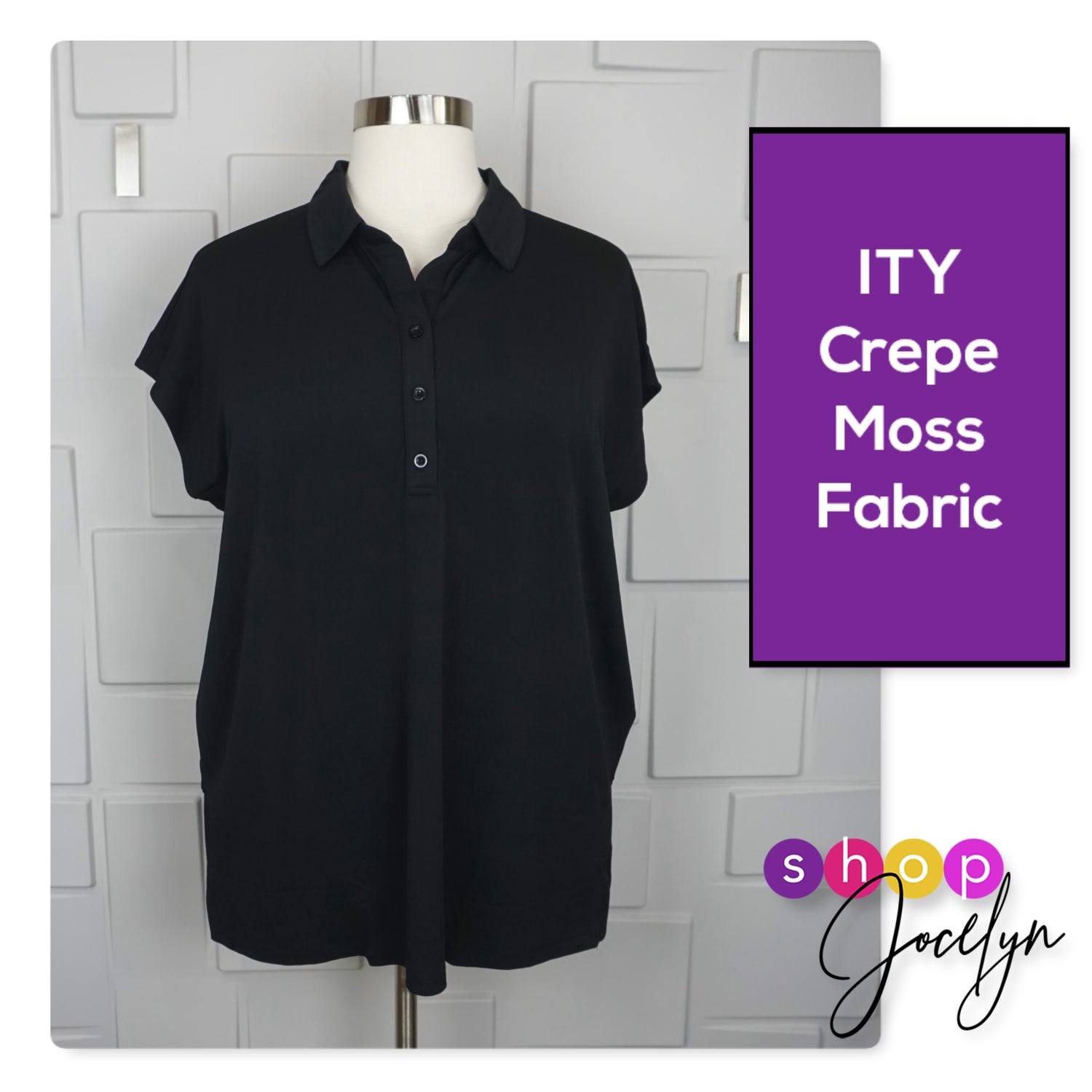 Cori Collared Tunic Top