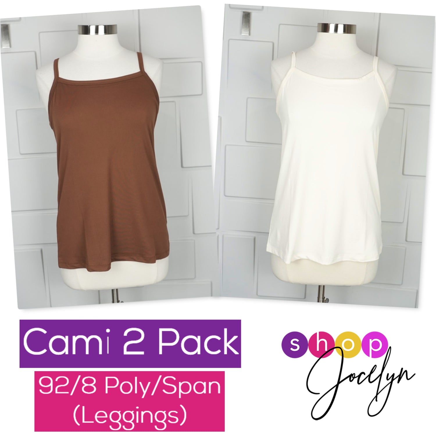 Essential Cami - 2 Pack
