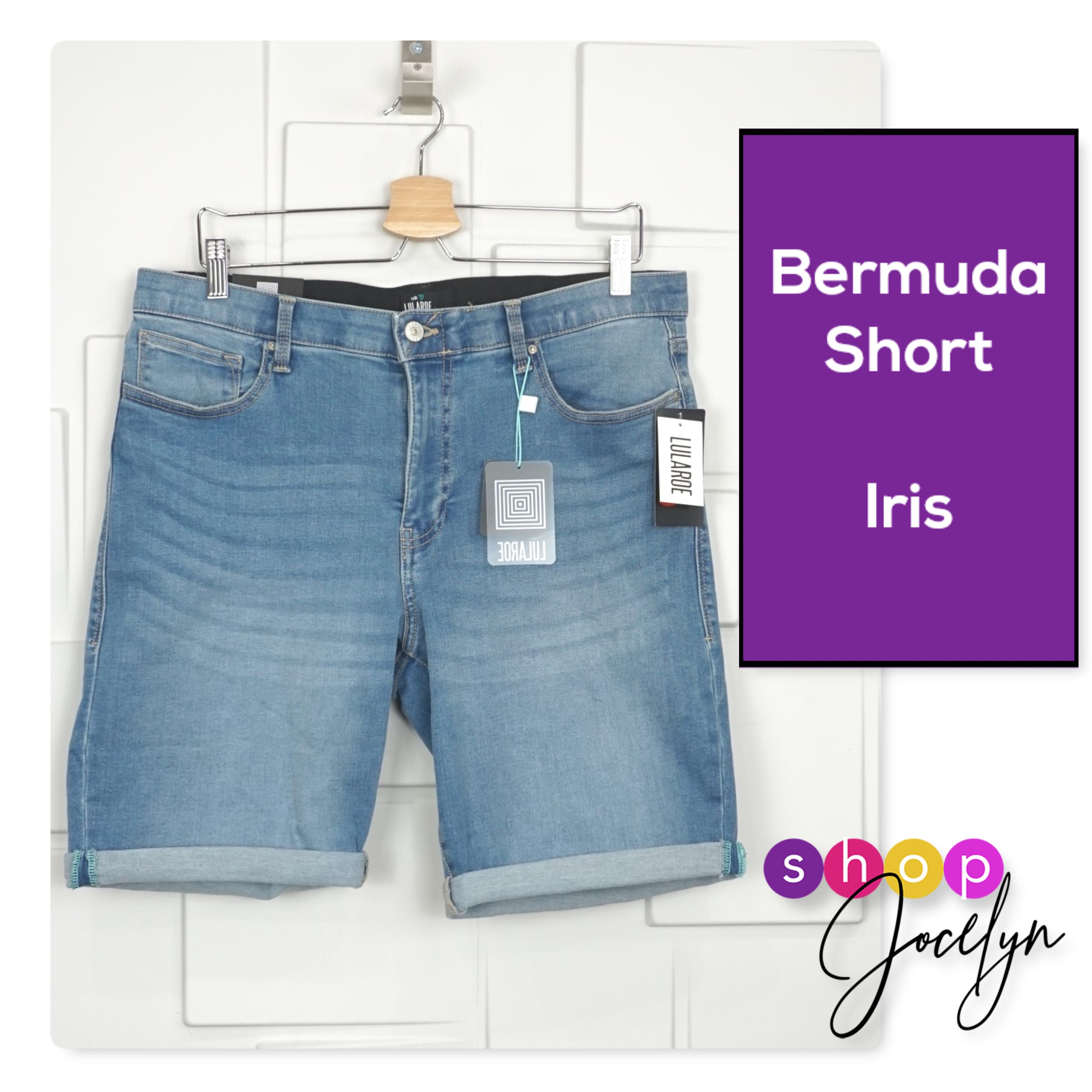 LLR Denim Shorts - Bermuda Cut