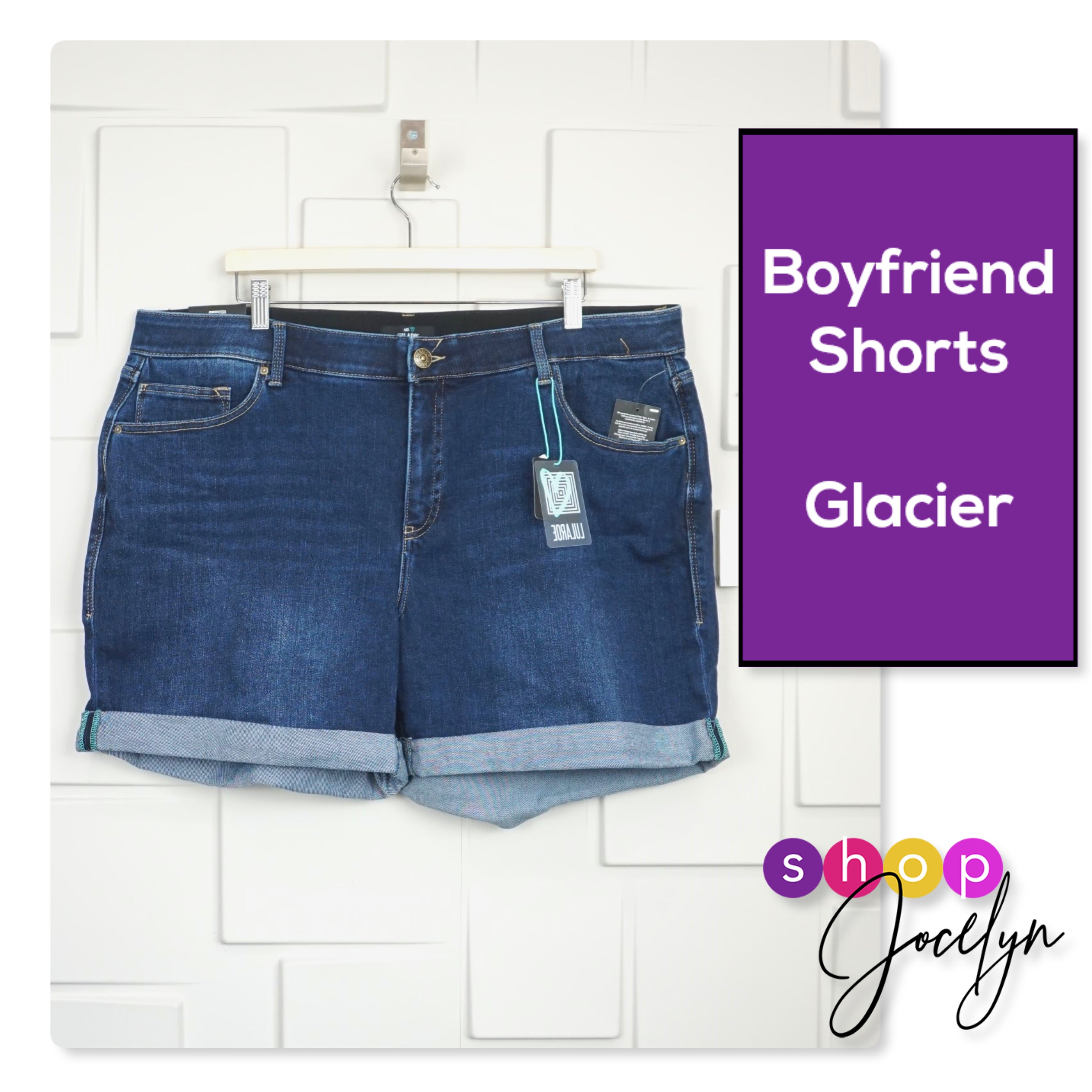 LLR Denim Shorts - Boyfriend Cut