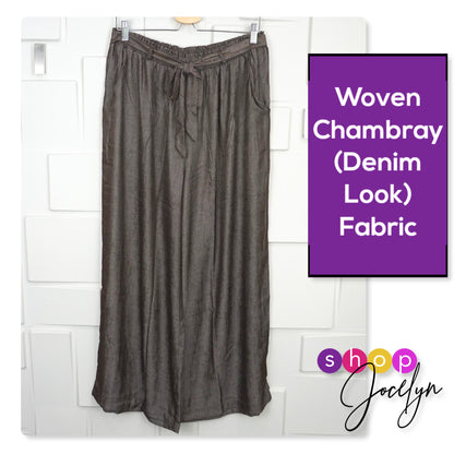 Dianne Paper Bag Wide Leg Pant