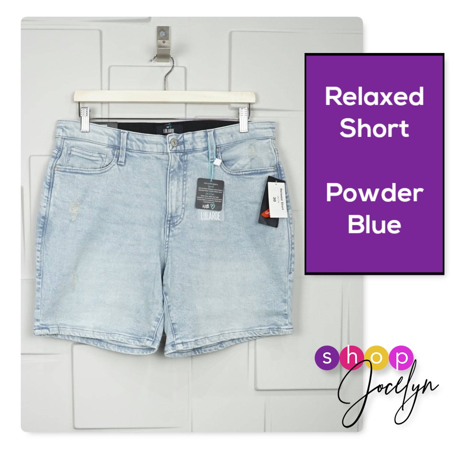 LLR Denim Shorts - Relaxed Cut