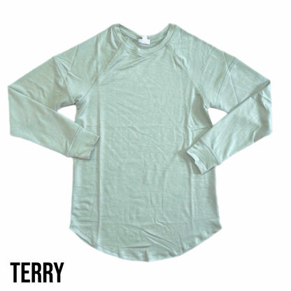 Erin Unisex Raglan Sleeve Top