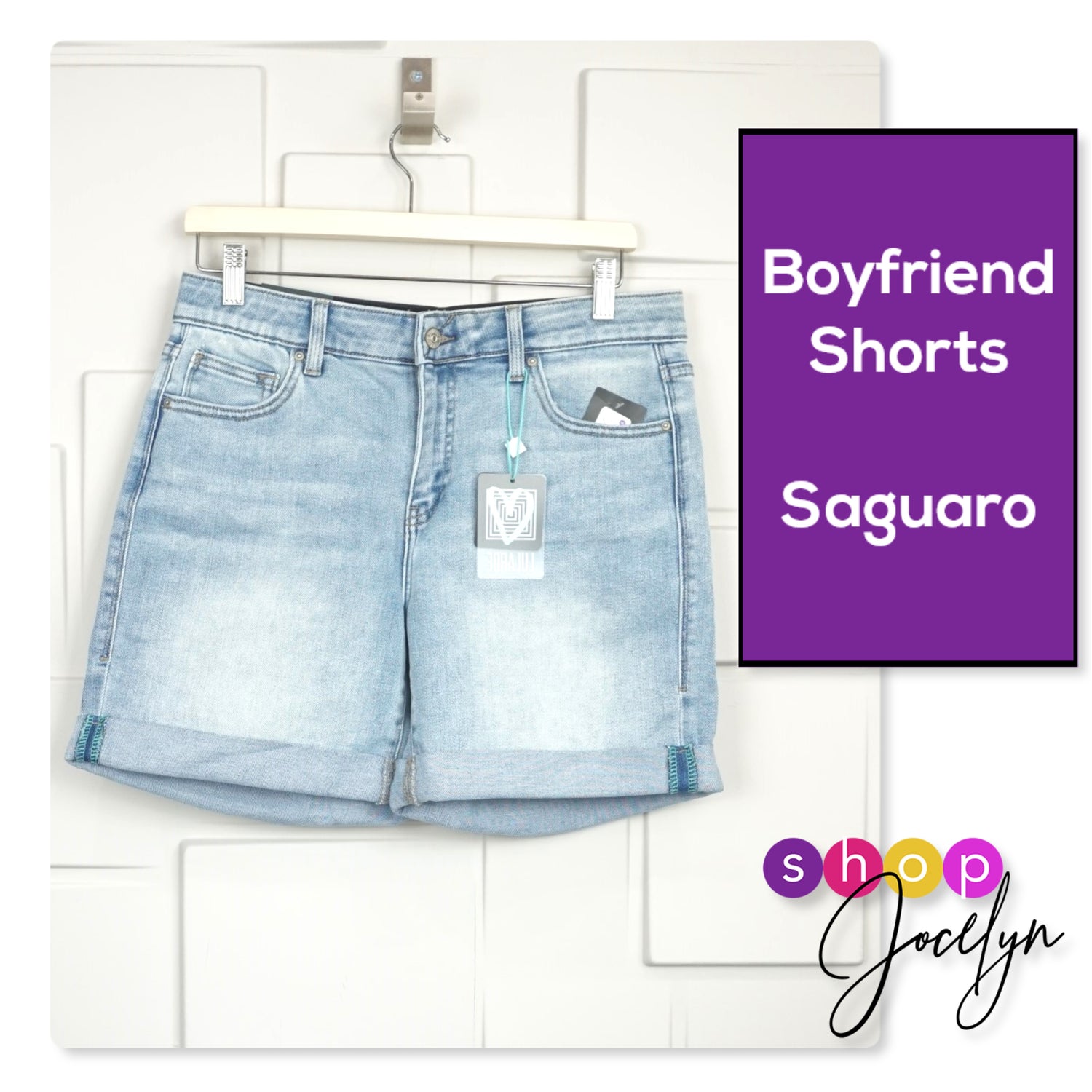 LLR Denim Shorts - Boyfriend Cut