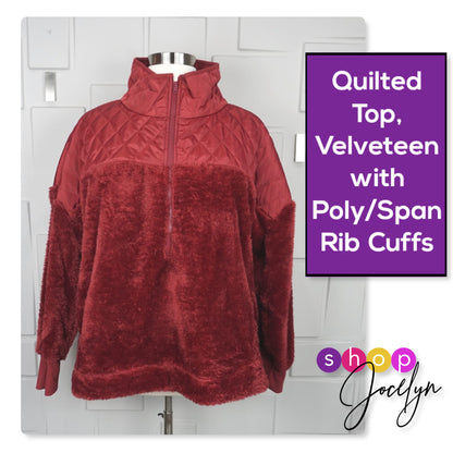 Nancy Half Zip Pullover Sweater