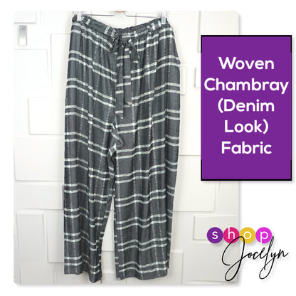 Dianne Paper Bag Wide Leg Pant