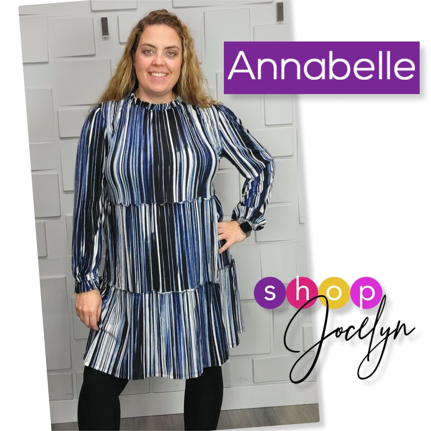 Annabelle Ruffle Tiered Dress