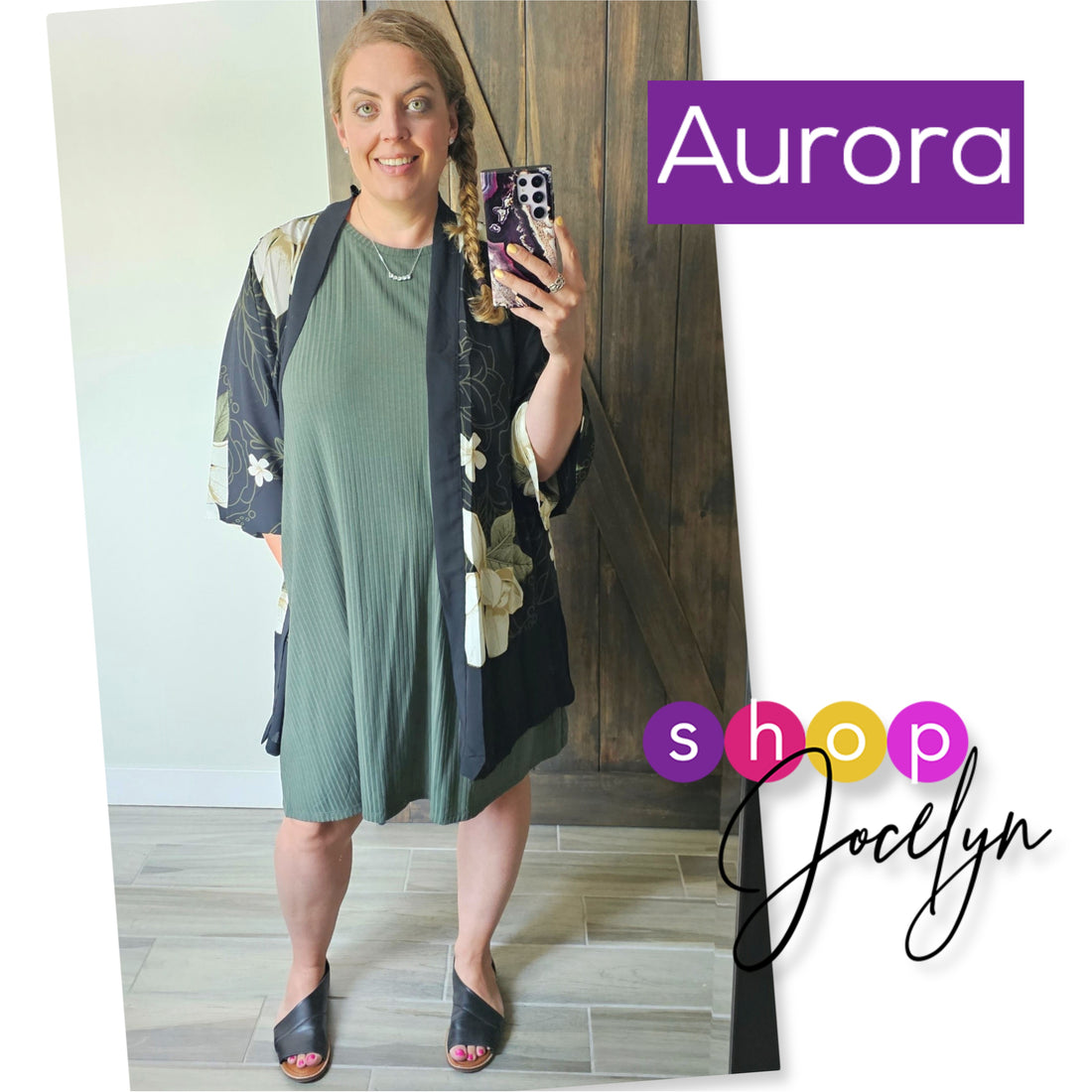 Aurora Bell Sleeve Kimono