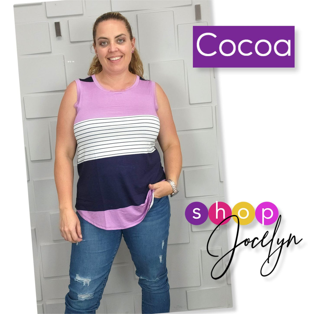 Cocoa Sleeveless Top