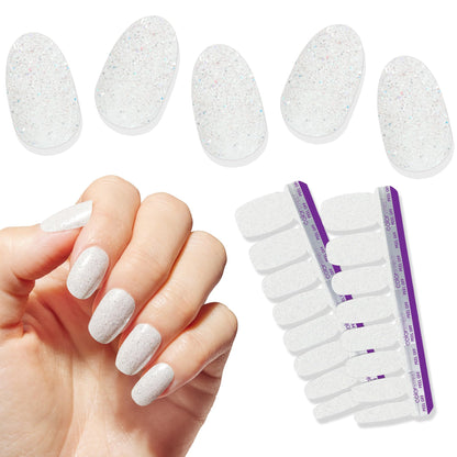Nail Strips - Solid Sparkle Finish