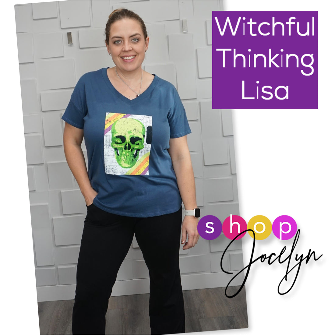 Lisa V-Neck Top - Witchful Thinking