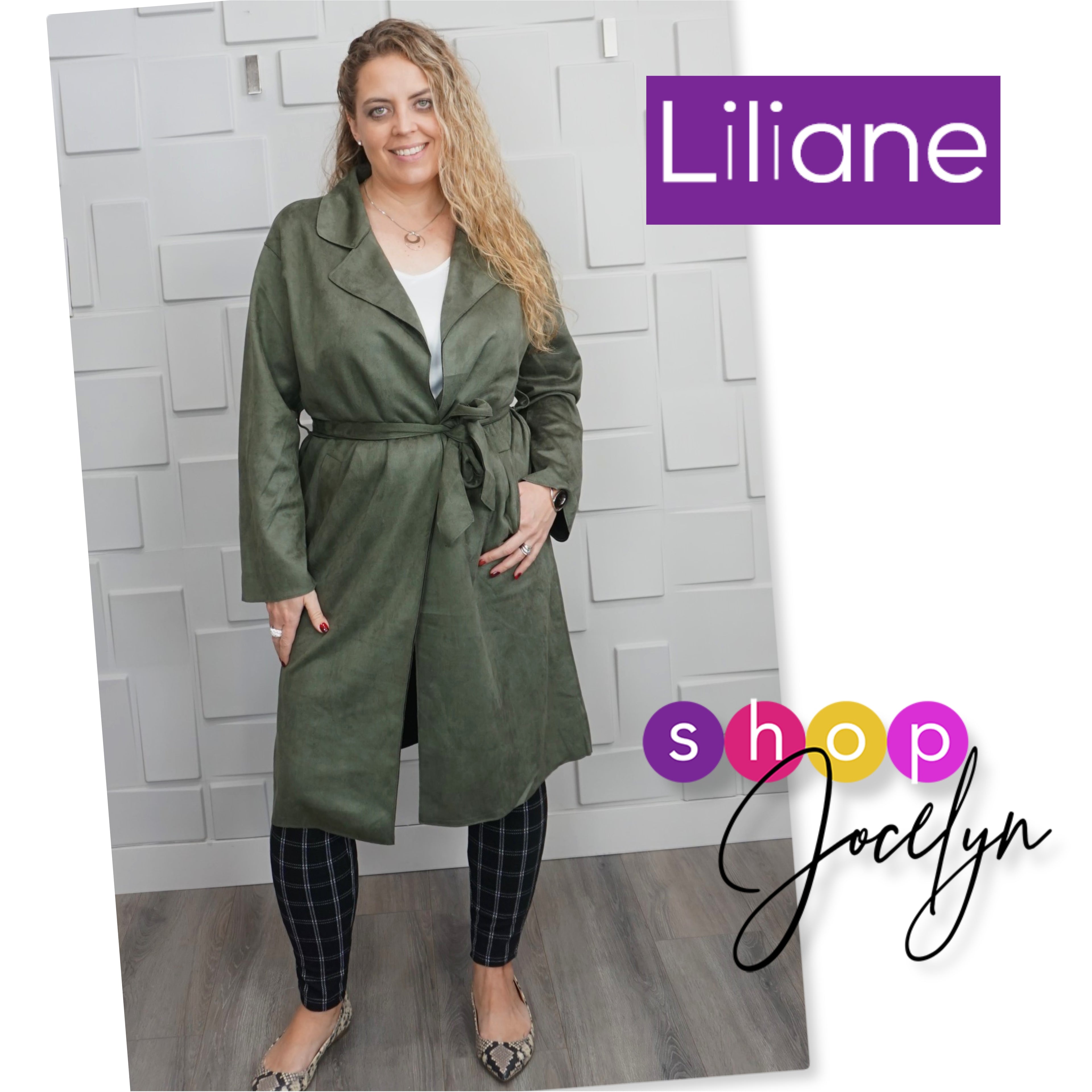 LUXE Liliane Moleskin Coat