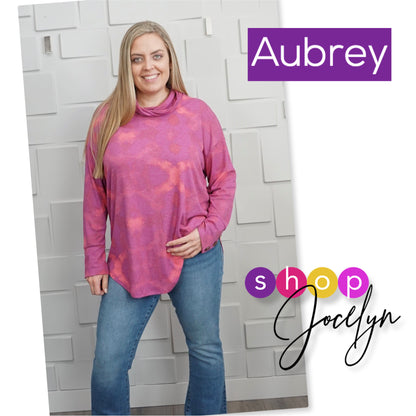 Aubrey Soft Cowl Neck Top