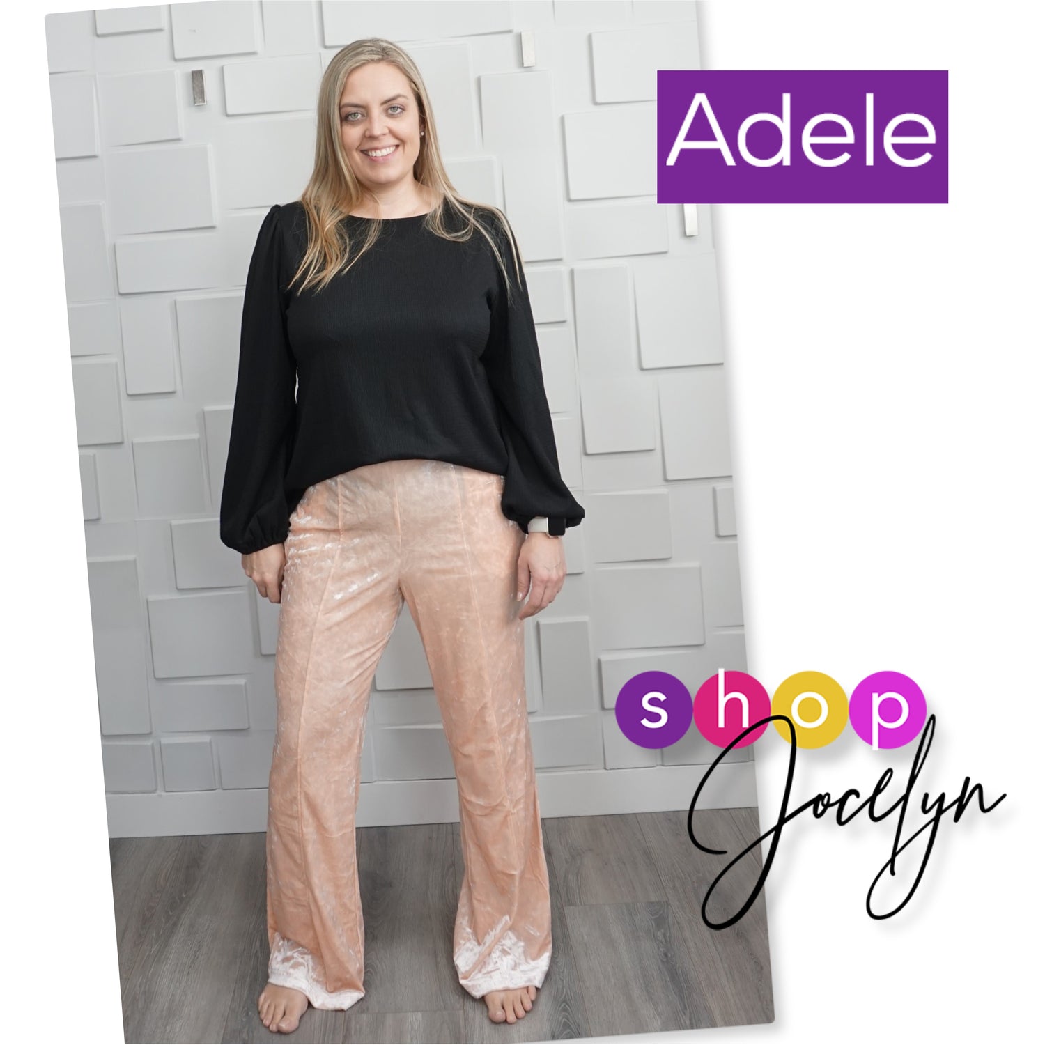 LUXE Adele Straight Leg Pant