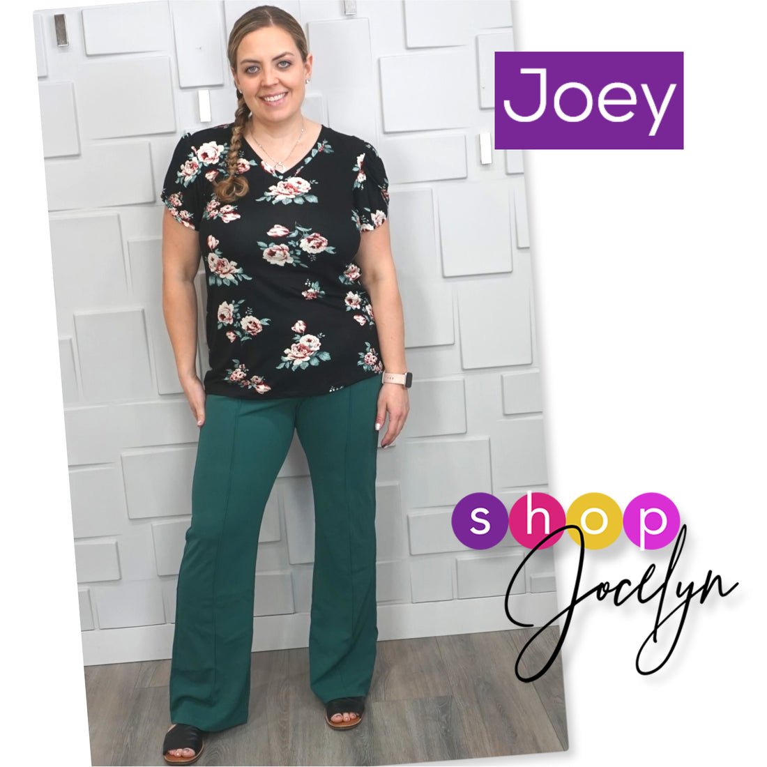 Joey Pintuck Pull-On Pant