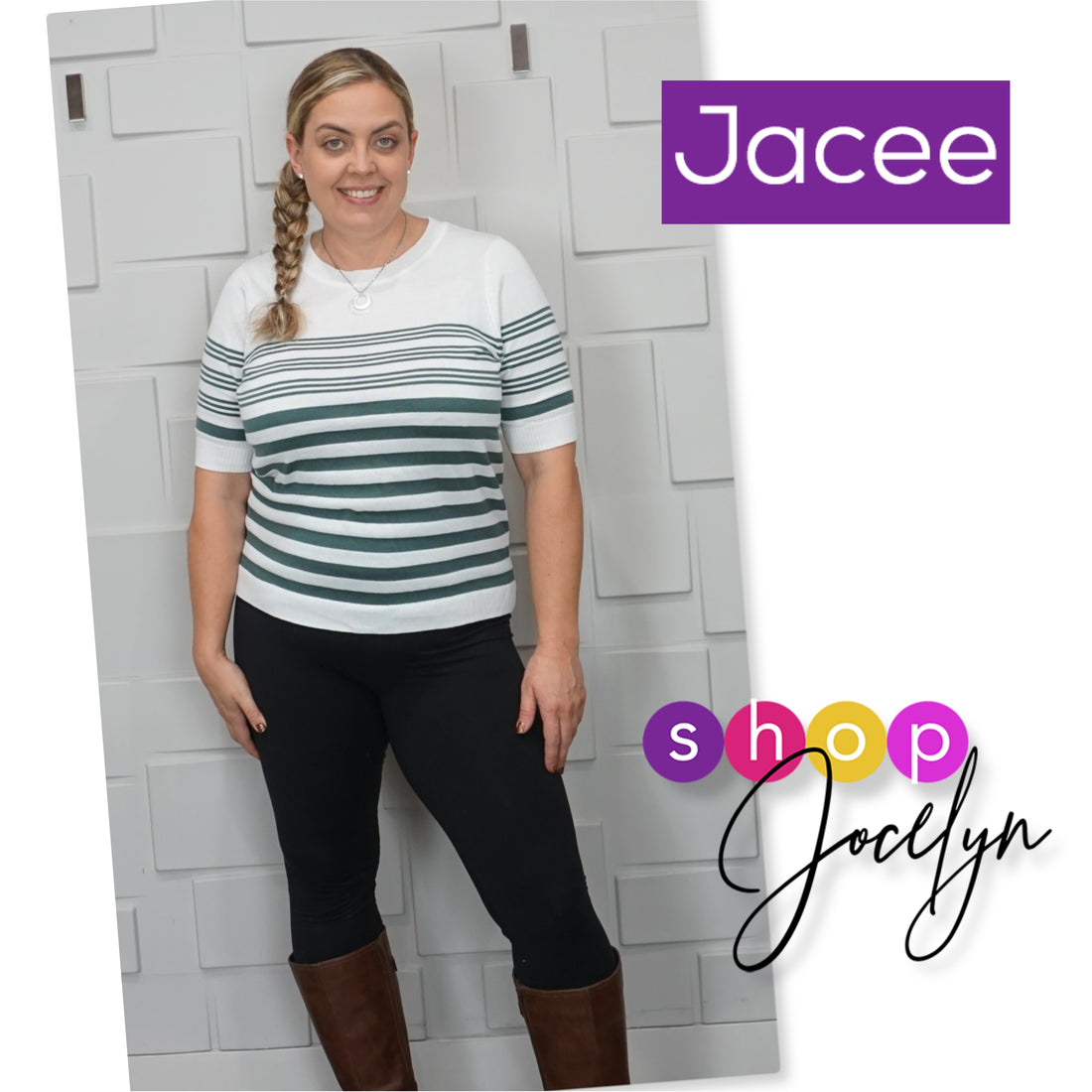 Jacee Short Sleeve Sweater Top
