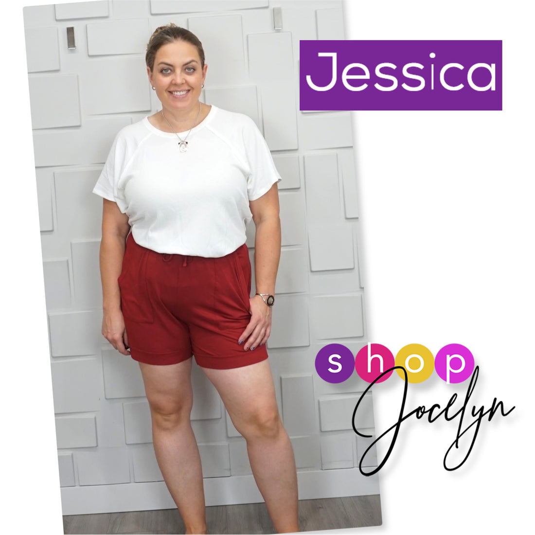 Jessica Patch Pocket Shorts