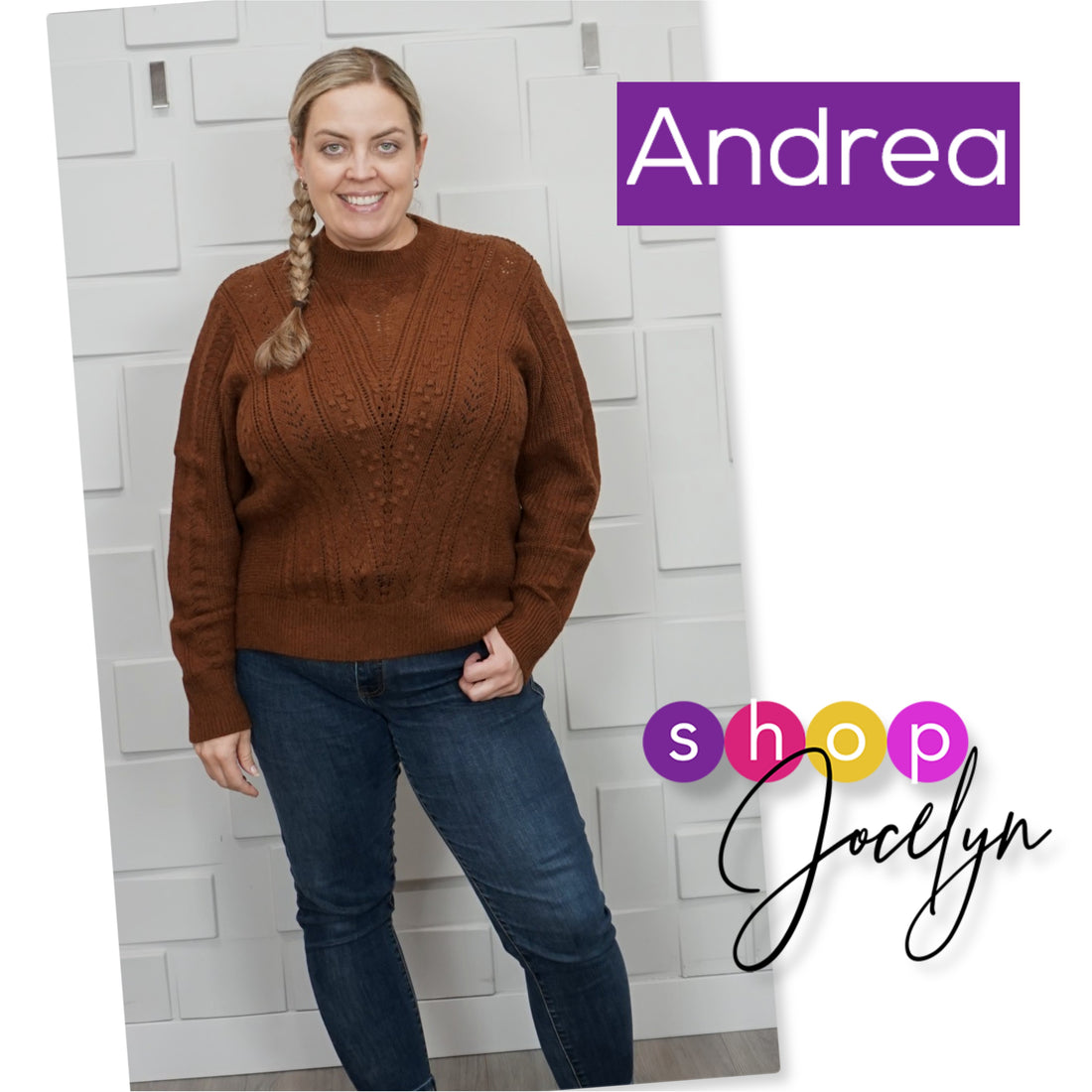Andrea Sweater Knit Top