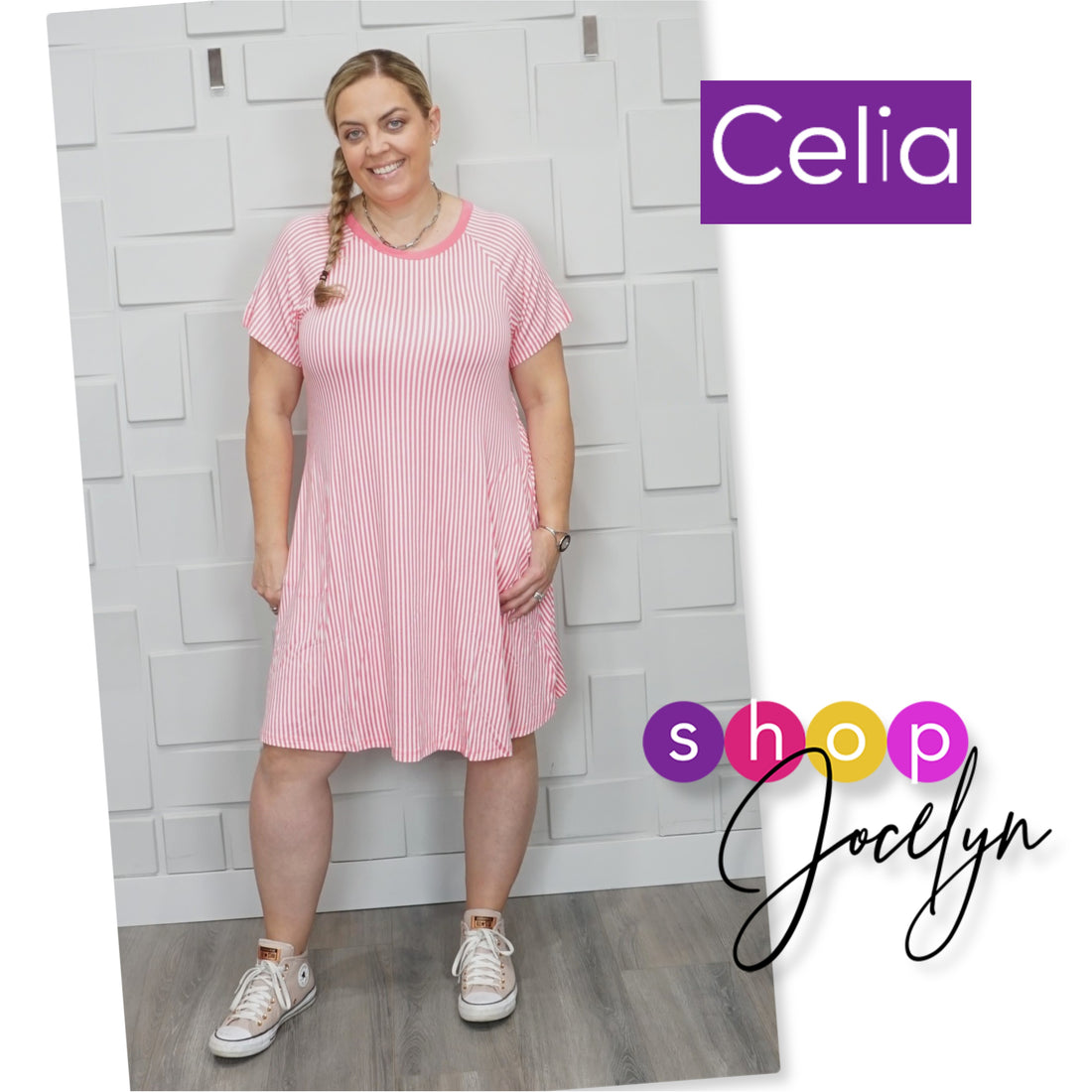 Celia Raglan A-line Dress
