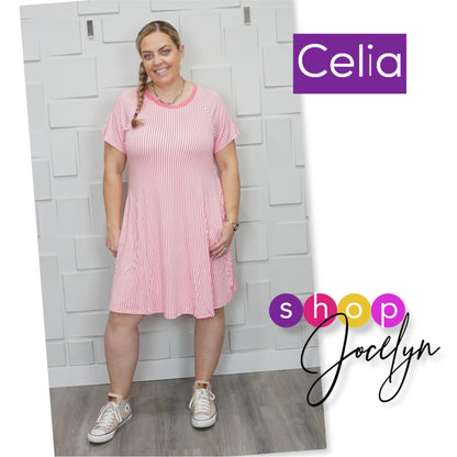 Celia Raglan A-line Dress