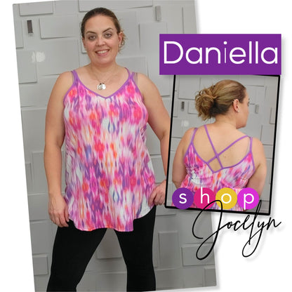 Daniella Cross Back Camisole