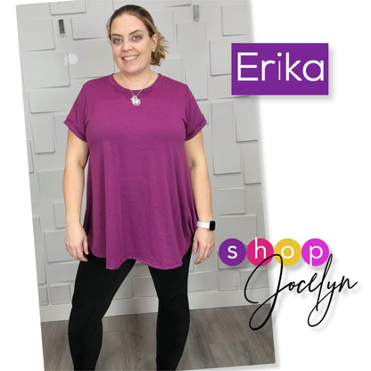 Erika Short Sleeve Swing Top