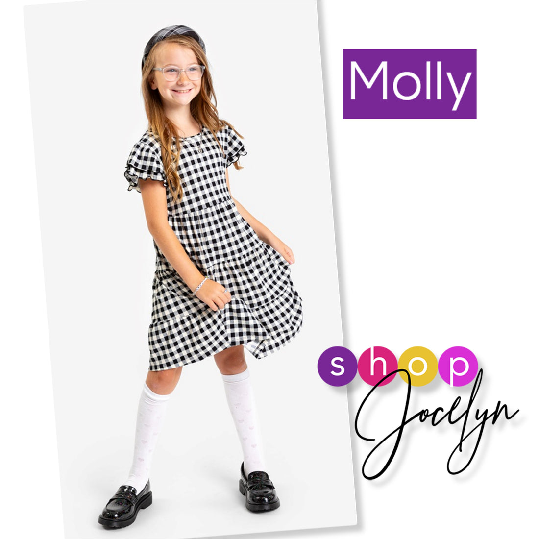 Molly Double Ruffle Sleeve Dress