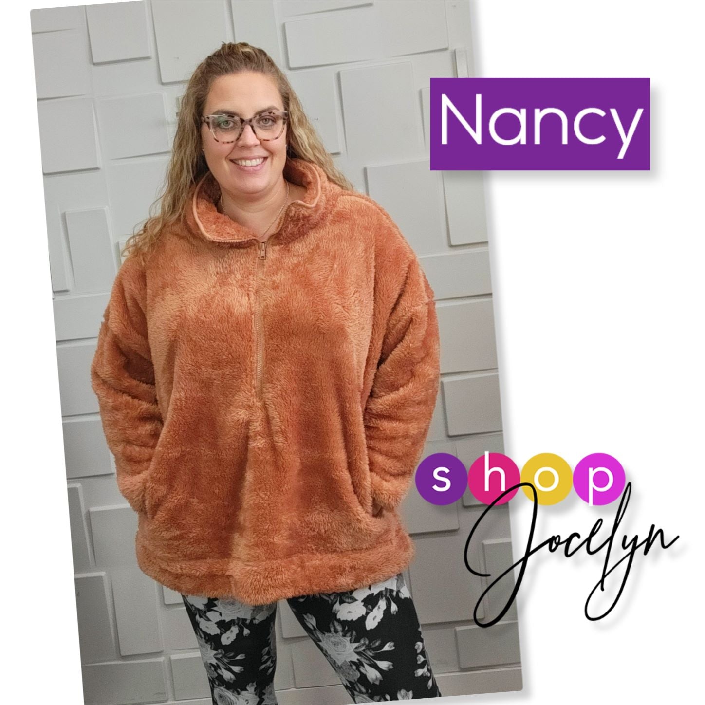 Nancy Half Zip Pullover Sweater