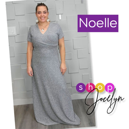 Noelle Faux Wrap Dress