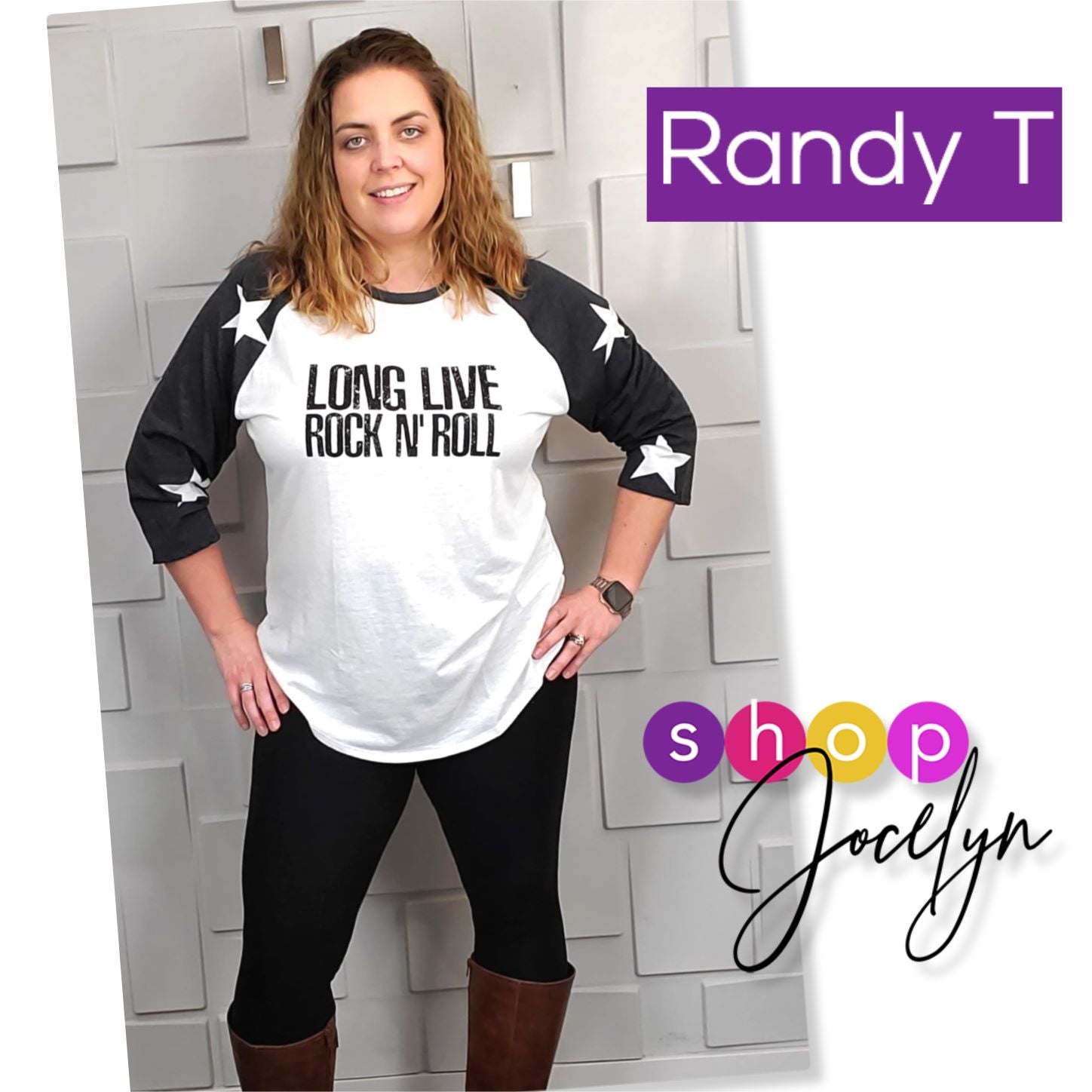 Randy Raglan Top