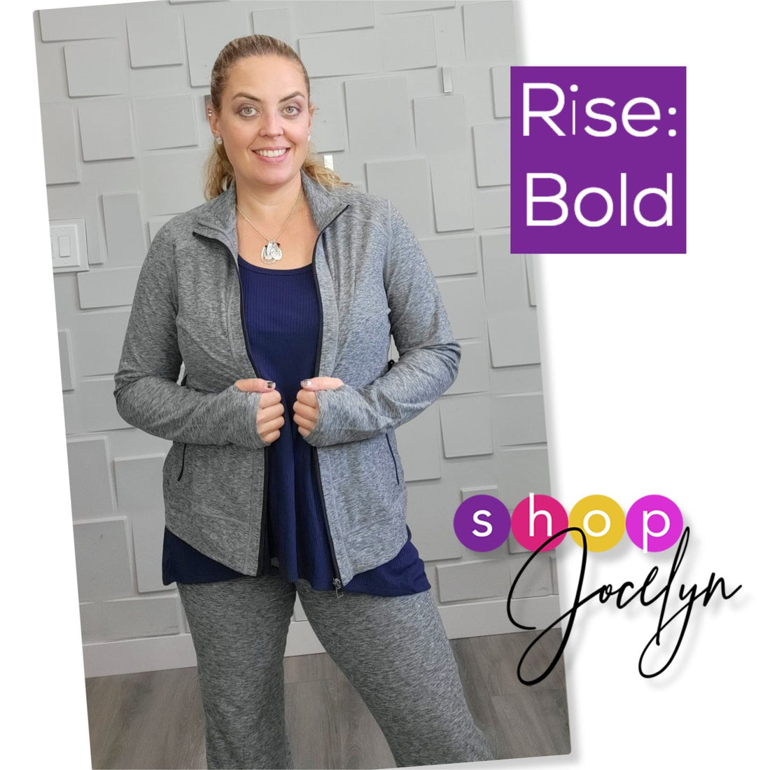 Rise - Bold Yoga Jacket