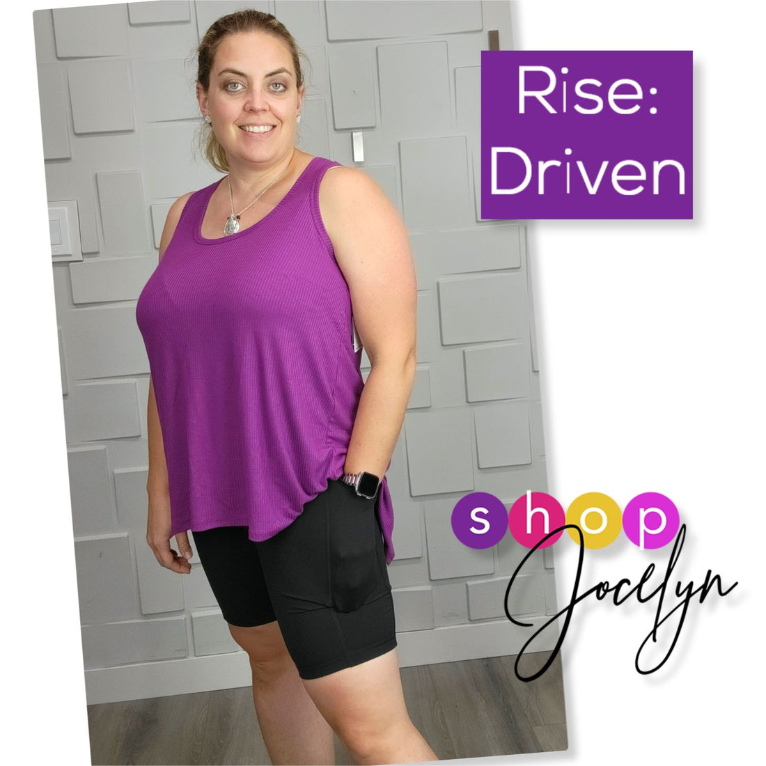 Rise - Driven Biker Shorts