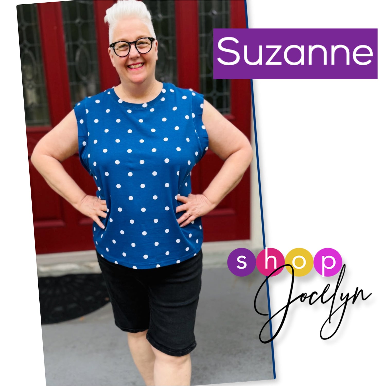 Suzanne Cap Sleeve Top
