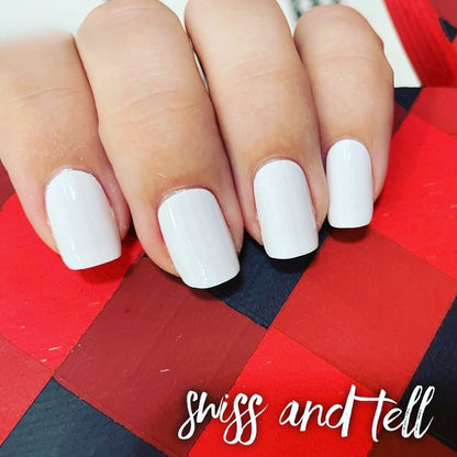Nail Strips - Solid Cream Finish