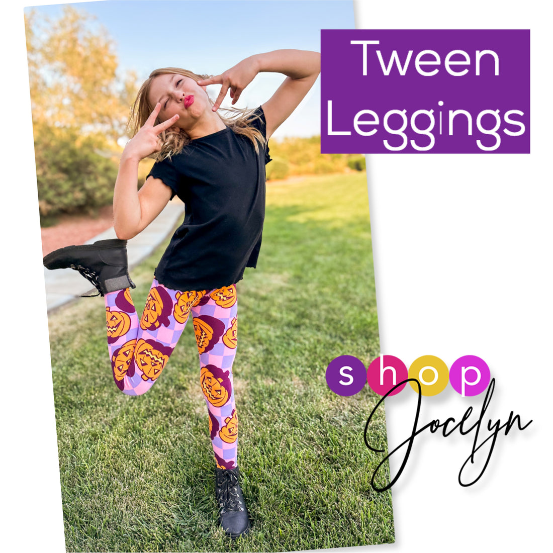 Leggings (Butter Soft) - Kids Tween Special Theme Collections